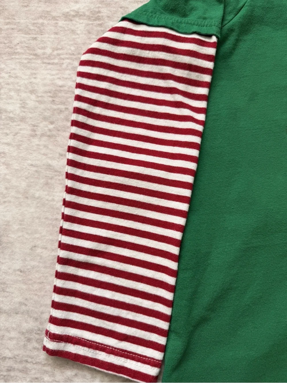 Gymboree Green Holiday Reindeer Layered-Look Long Sleeve Tee